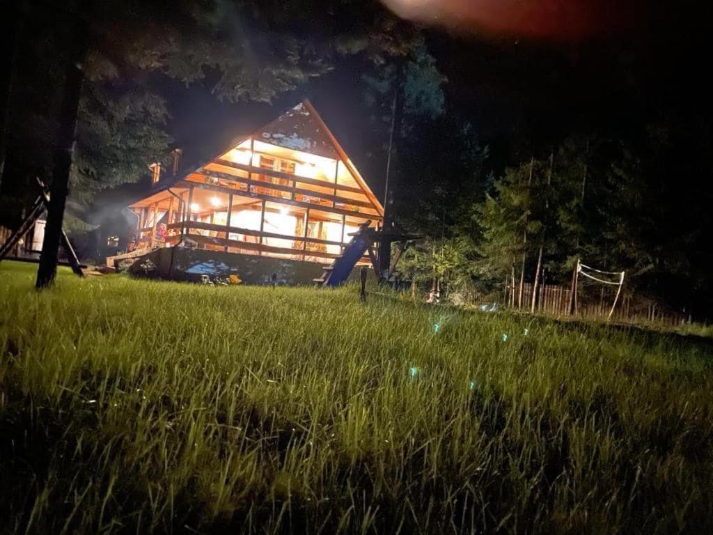 Domek Serce Lasu Hutki Extérieur photo